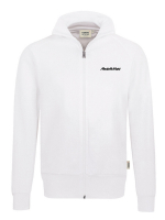 Herren College Sweatjacke Weiss